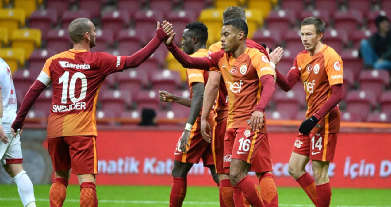 Türkiye Kupası\'nda Galatasaray, 24 Erzincanspor\'u 6-2 Yendi