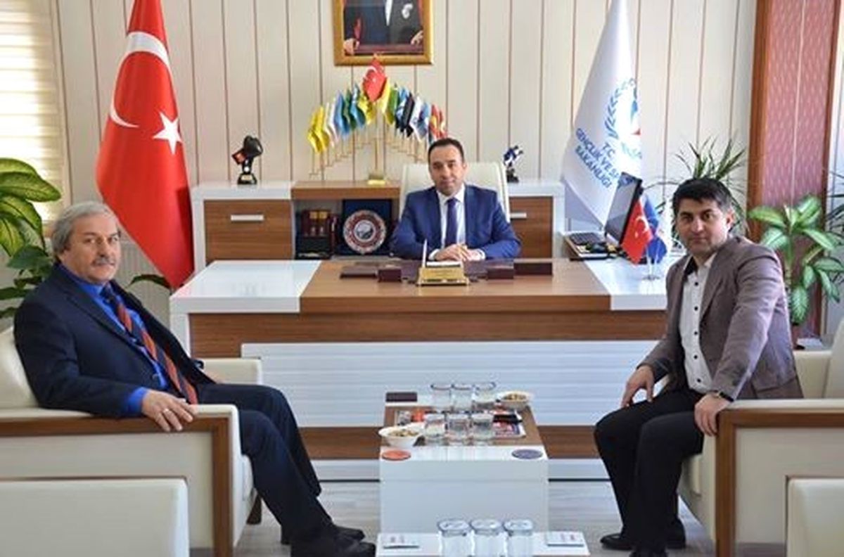 Başkan Şahin\'den İl Müdürü Yıldız\'a Ziyaret