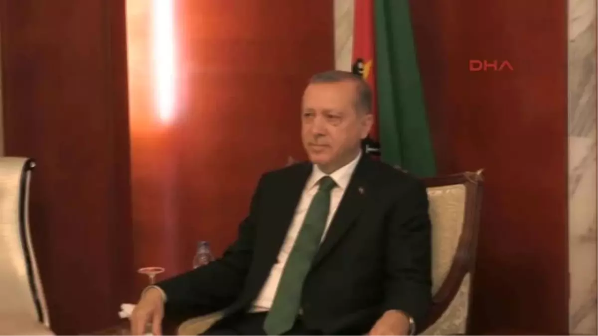 Cumhurbaşkanı Erdoğan, Mozambik Cumhurbaşkanı Nyusi Ile Baş Başa Görüştü