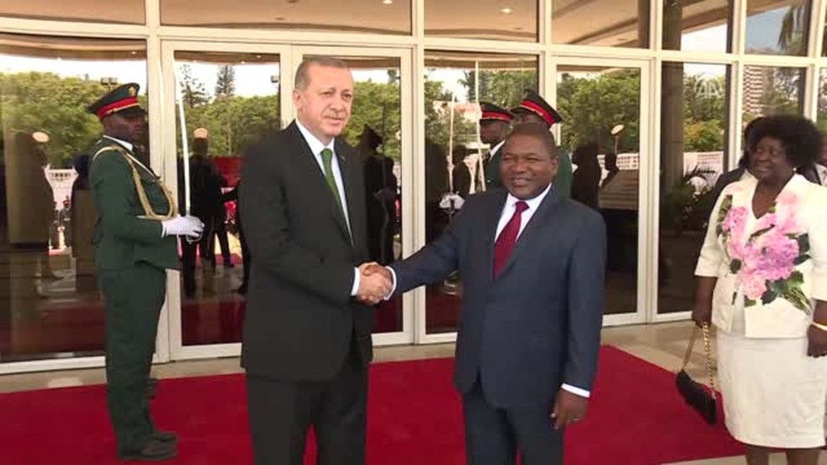 Cumhurbaşkanı Erdoğan, Mozambik\'te