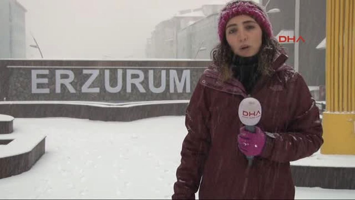Erzurum Doğu Kar Altında