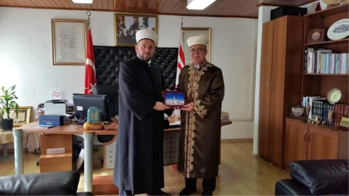 Karadağ İslam Birliği Başkanı Rıfat Feyziç\'ten KKTC\'ye İlk Ziyaret