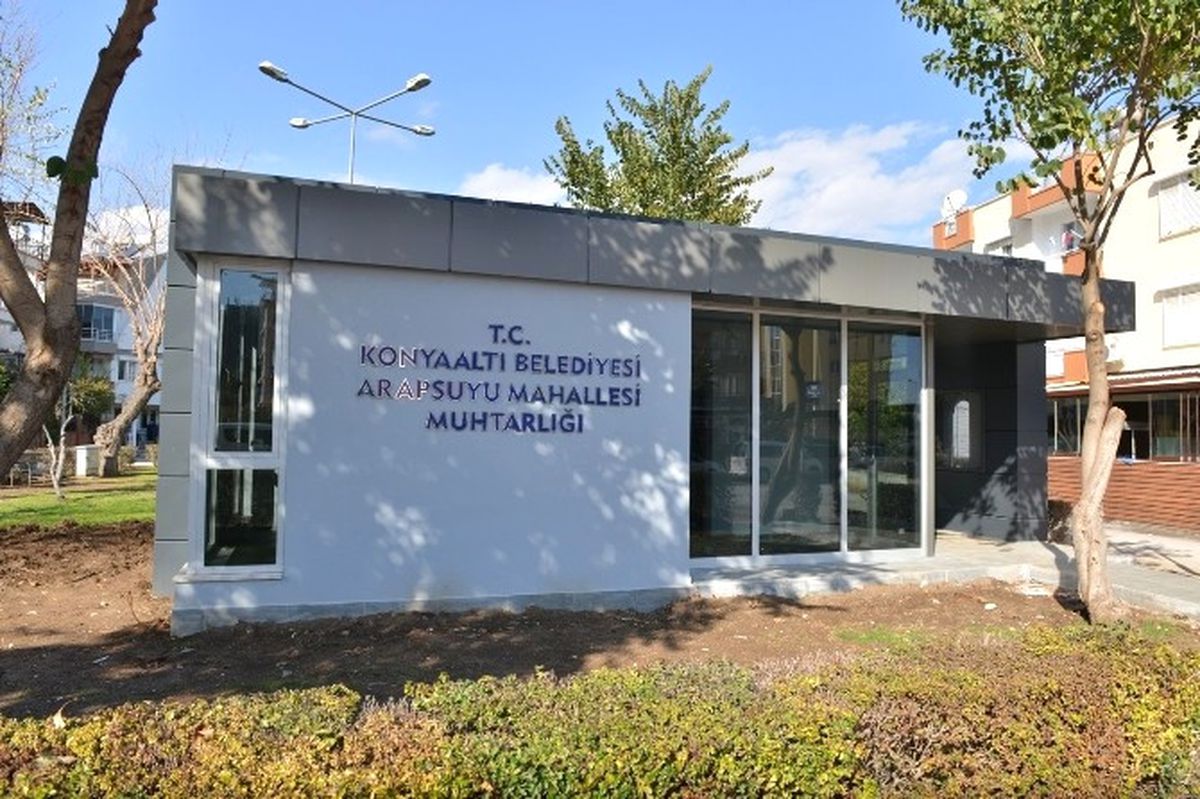 Konyaaltı\'nda 4 Mahalleye Muhtarevi