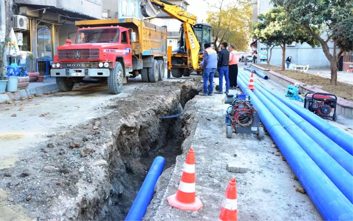 Lapseki İçme Suyu Hattı Yenilendi