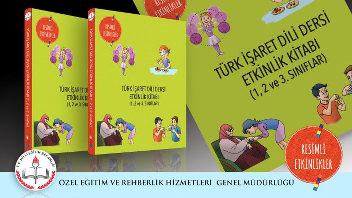 MEB\'den "Türk İşaret Dili Dersi Etkinlik Kitabı"