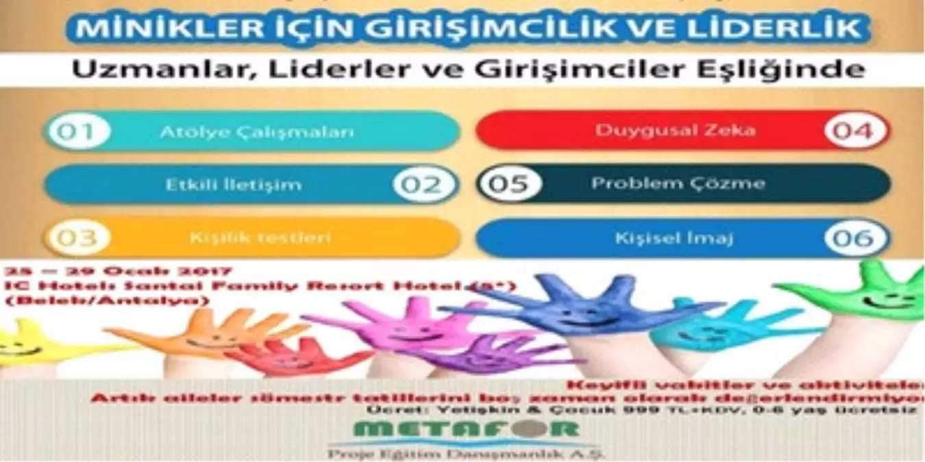 Minikler İçin Girişimcilik ve Liderlik