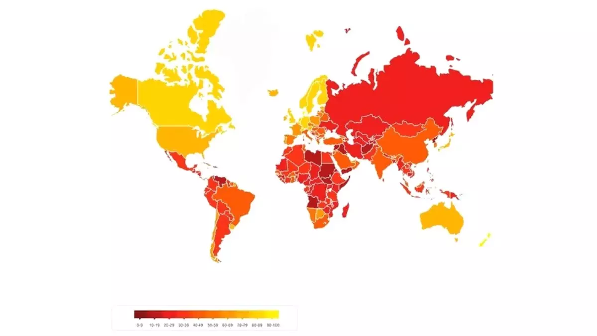 Türkiye Yolsuzluk Algı Endeksinde 9 Basamak Düştü