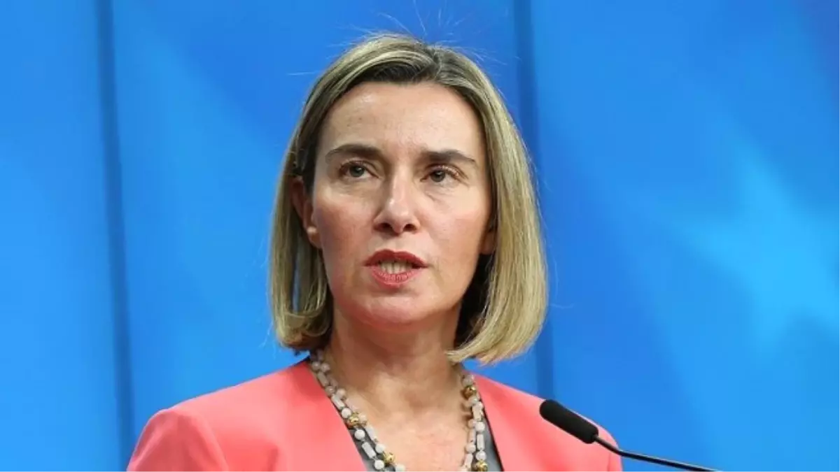 AB Yüksek Temsilcisi Mogherini Beyrut\'ta