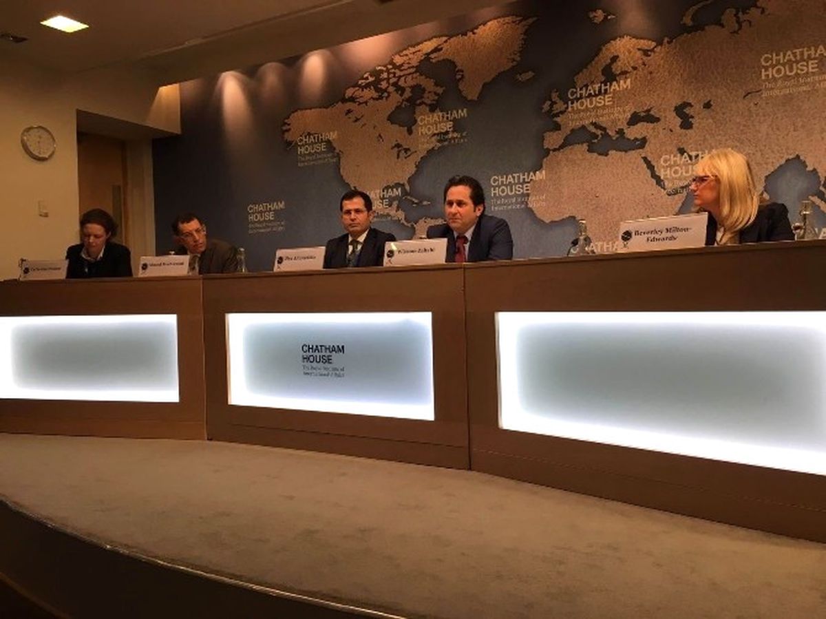 Altunyaldız, Chatham House\'da Türkiye\'nin Doğu Akdeniz Gazına Bakışını Anlattı