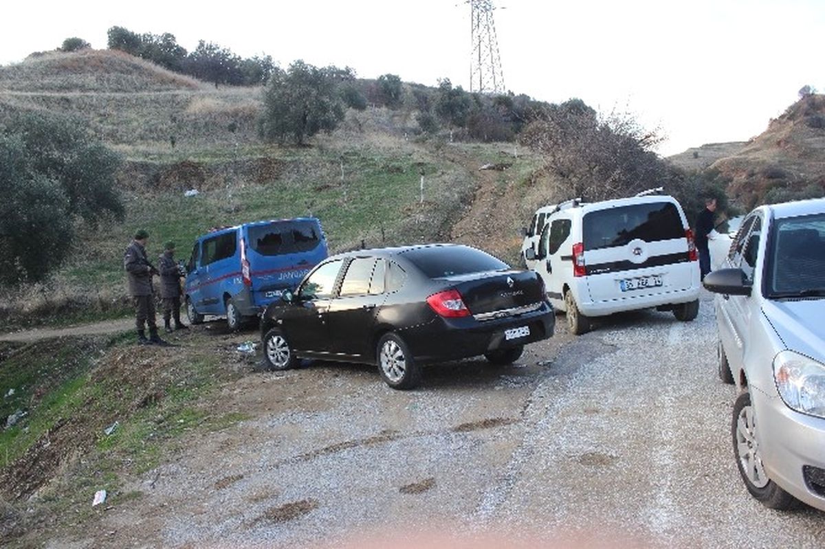 Aydın\'da Vahşet, Toprağa Gömülü Ceset Bulundu