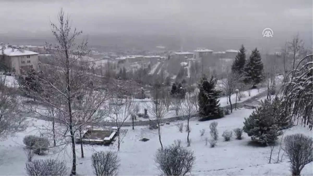 Bolu Dağı\'nda Yoğun Kar Yağışı