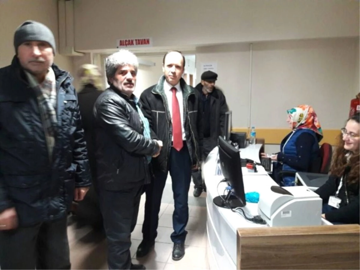 Bozüyük AK Parti Teşkilatından Hastane Ziyareti