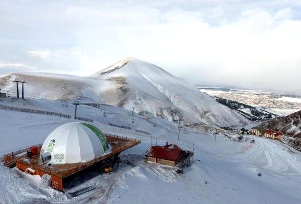 Erzurum\'da Havadan Çekilen Kış Manzaraları