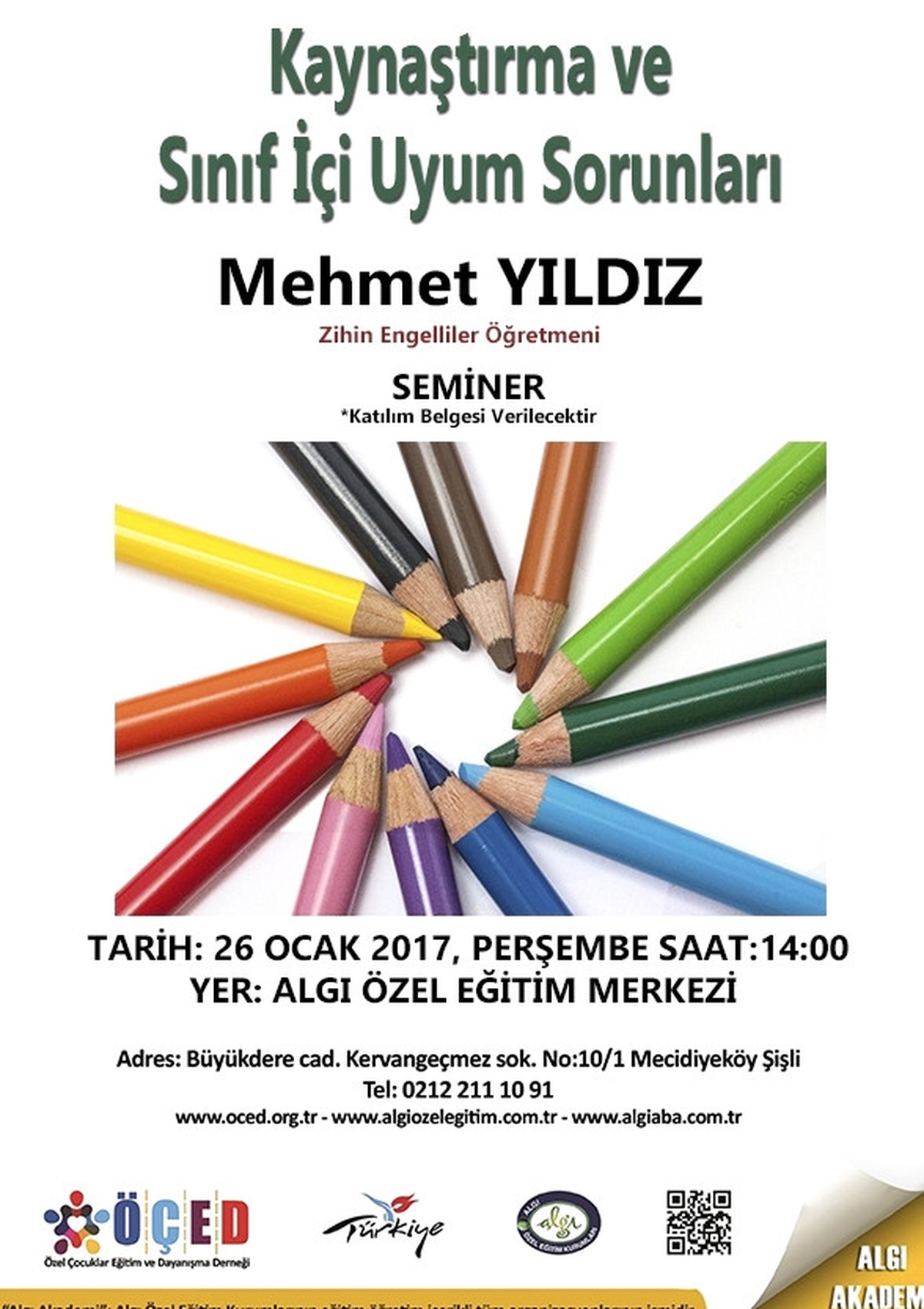 Kaynaştırma ve Sınıf İçi Uyum Sorunları – Seminer