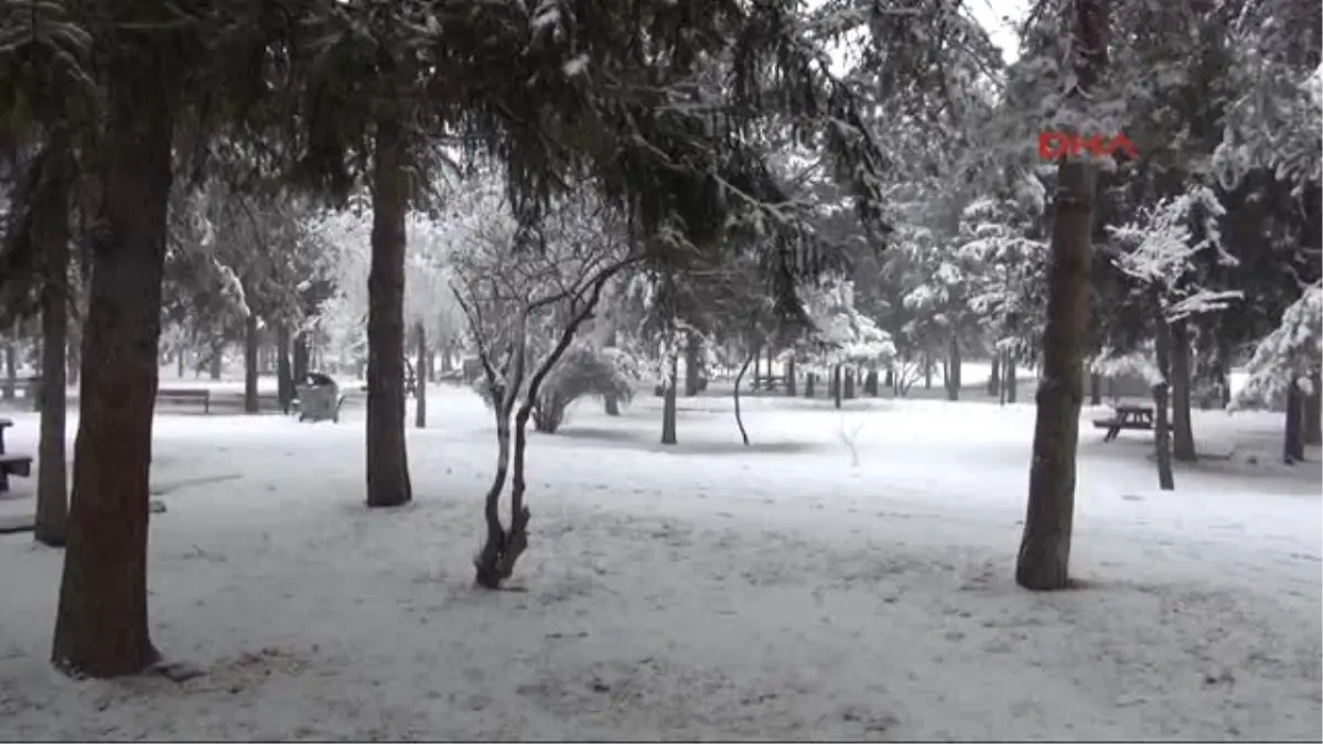 Kayseri\'de Kar Yağışı, Hayatı Olumsuz Etkiledi