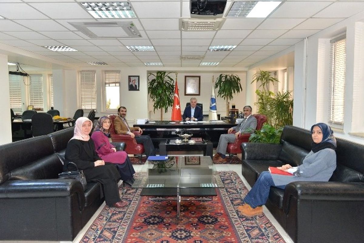 Kyk İl Müdüründen Rektör Elmas\'a Ziyaret