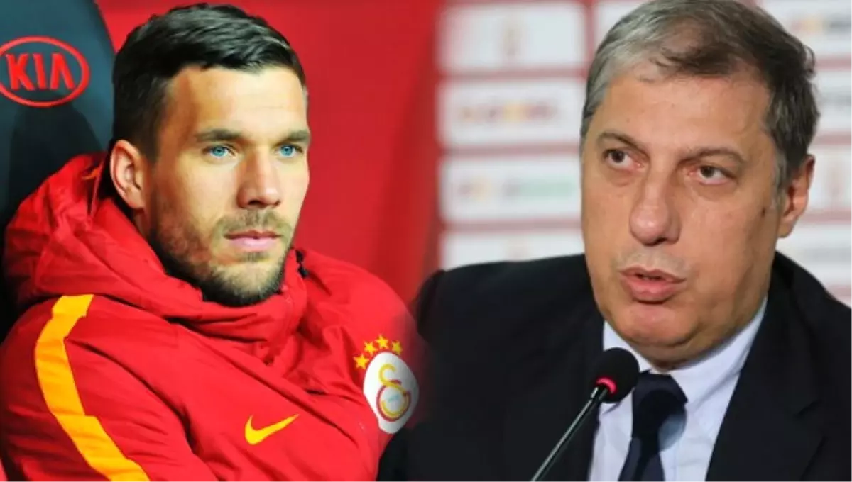 Lukas Podolski, Levent Nazidoğlu\'nu Yalanladı