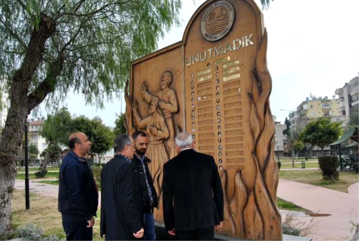 Mersin\'de Madımak Şehitleri Anıtına Çirkin Saldırı