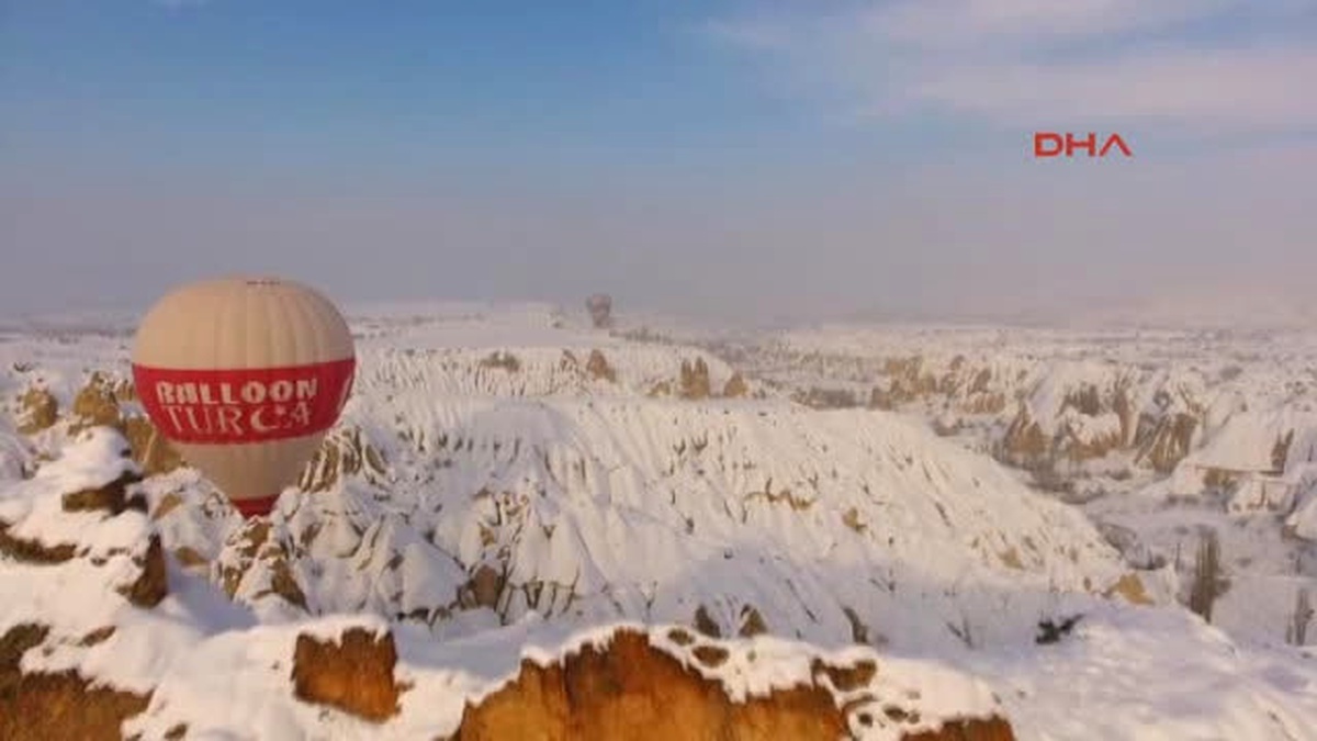Nevşehir Kapadokya, Gökyüzünden \'Drone\' Ile Ayrı Bir Güzel