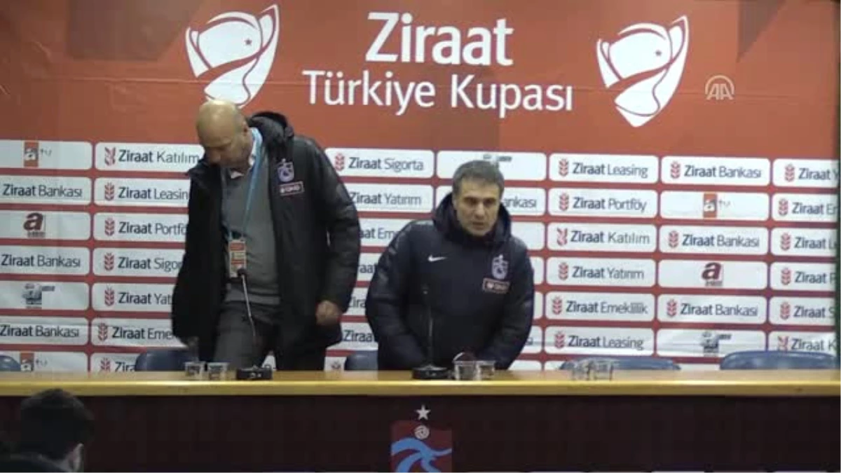 Trabzonspor-Atiker Konyaspor Maçının Ardından - Ersun Yanal-Aykut Kocaman