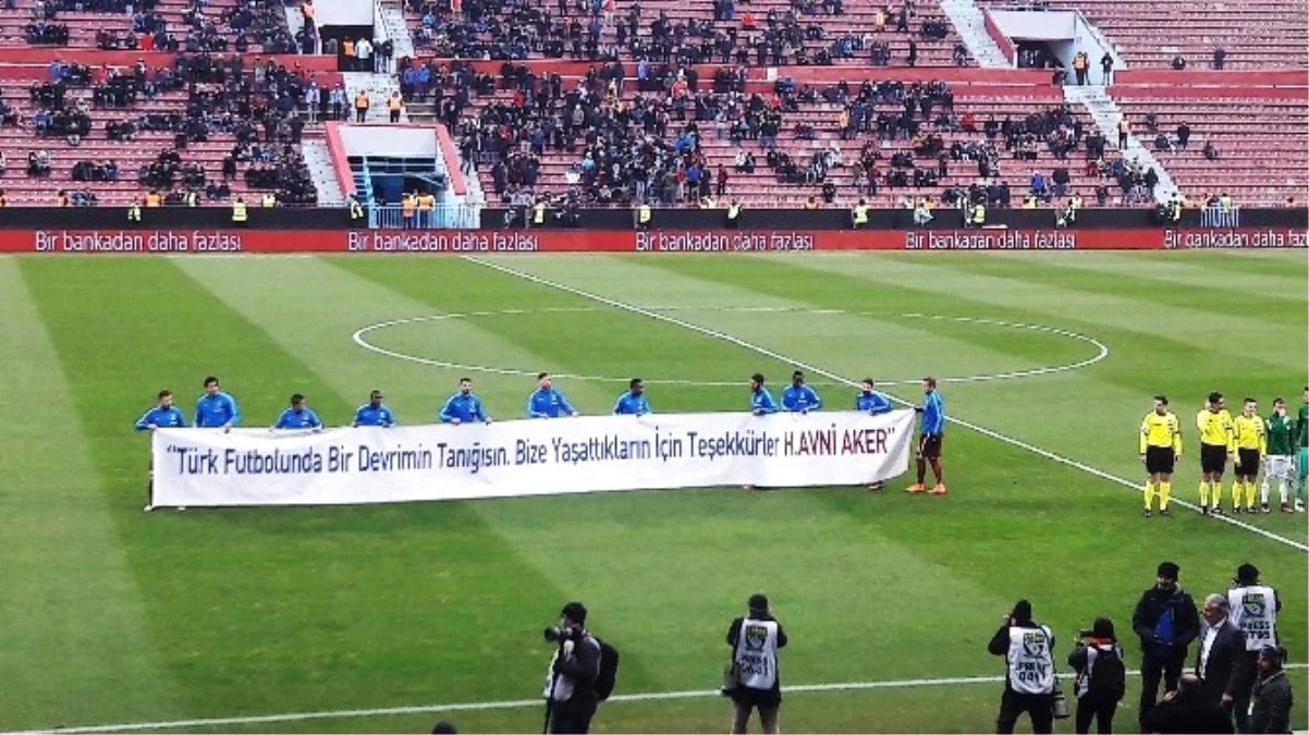 Trabzonspor\'dan Avni Aker\'e Buruk Veda