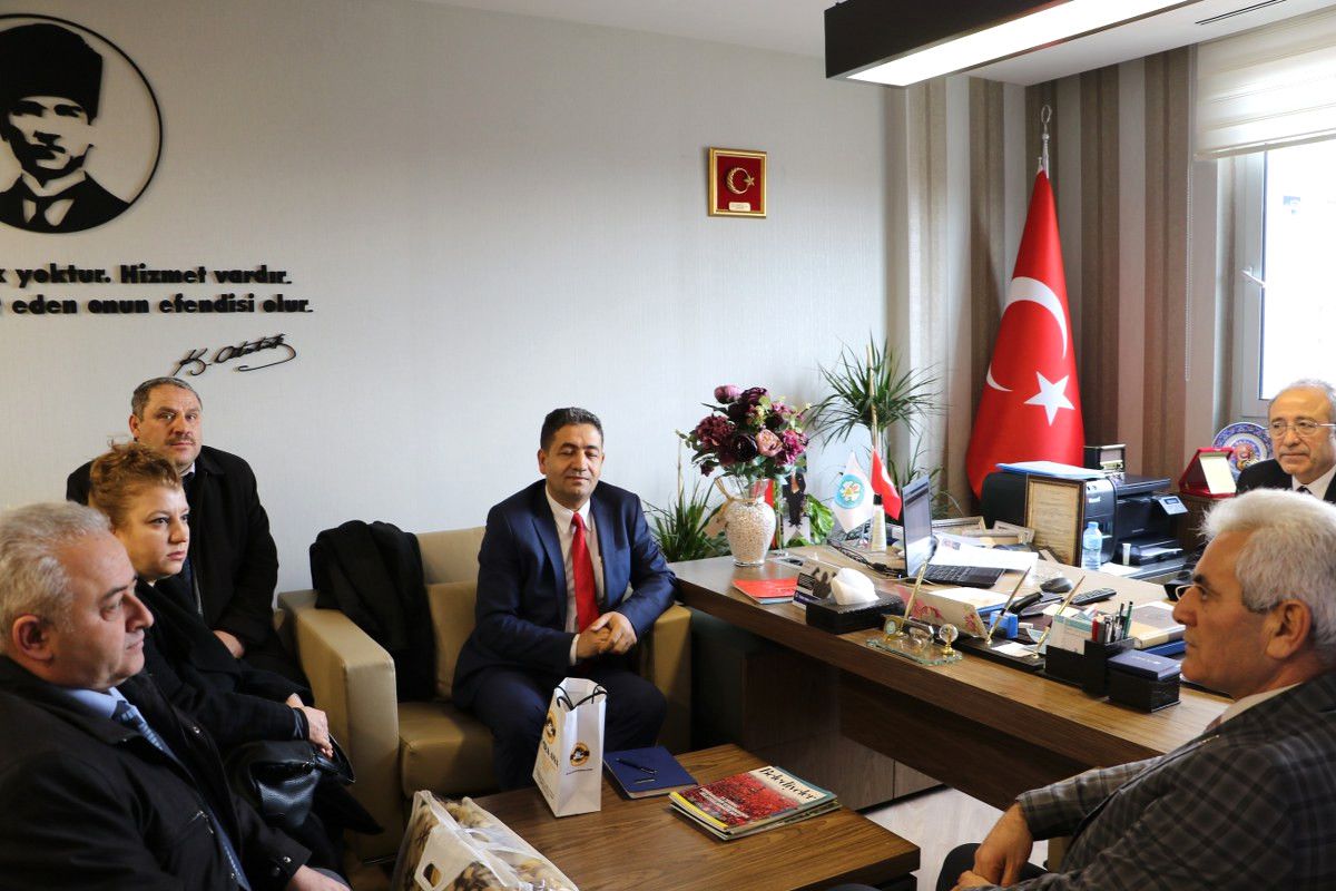 Türk Sağlık Sen Uşak Şube\'den Genç\'e Ziyaret