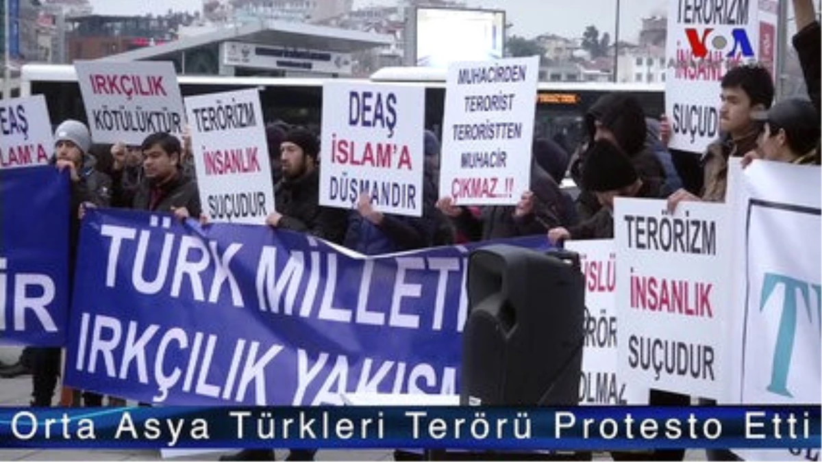 Türkiye\'deki Orta Asya Türkleri Terörü Kınadı