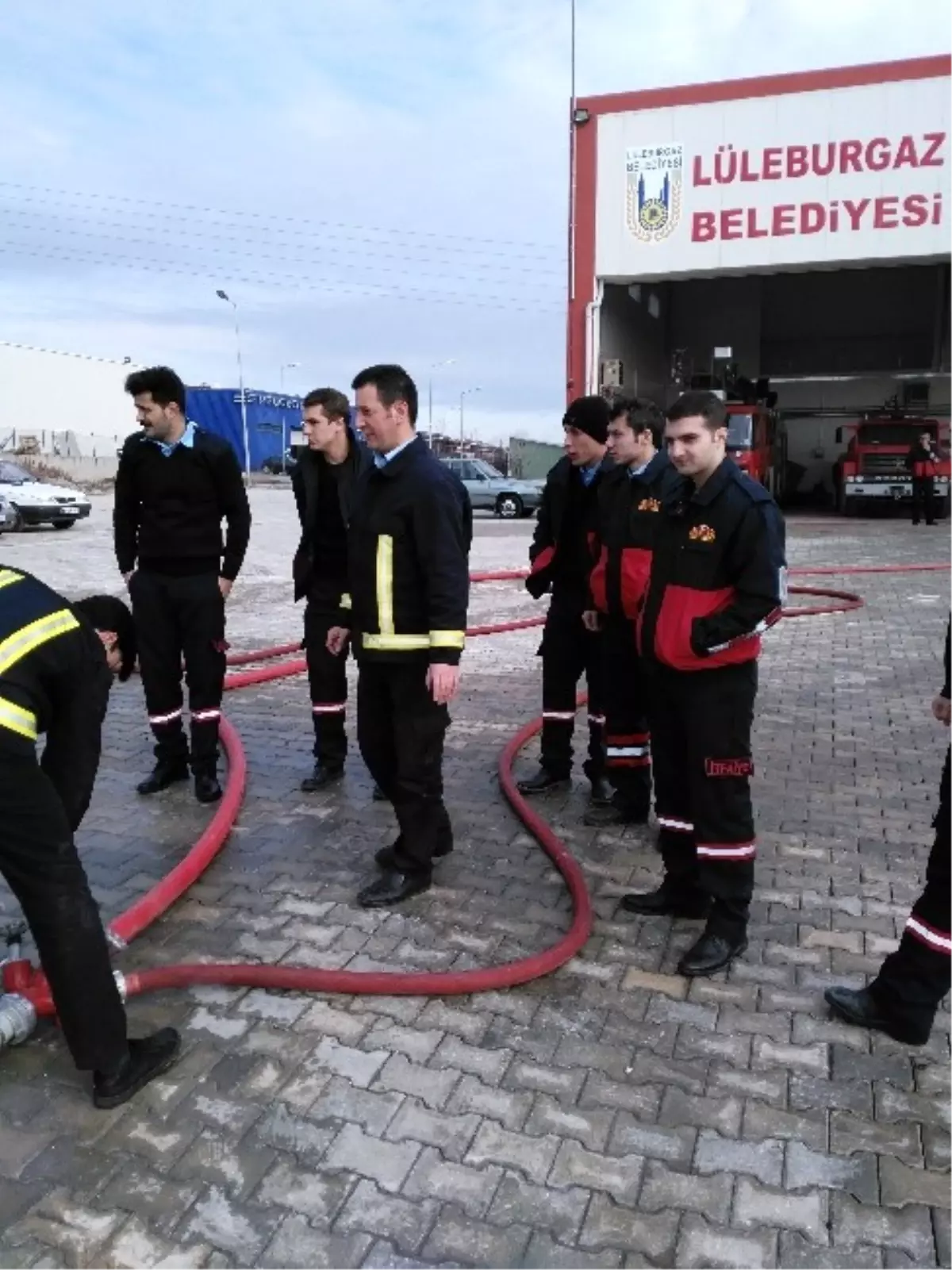 Yeni İtfaiye Erleri Görev Başında