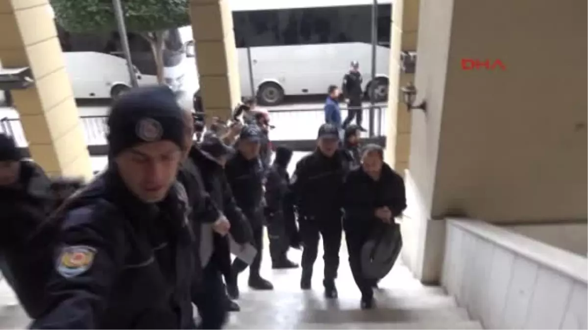 Adana Fetö\'cu 35 Polis Adliyeye Sevk Edildi