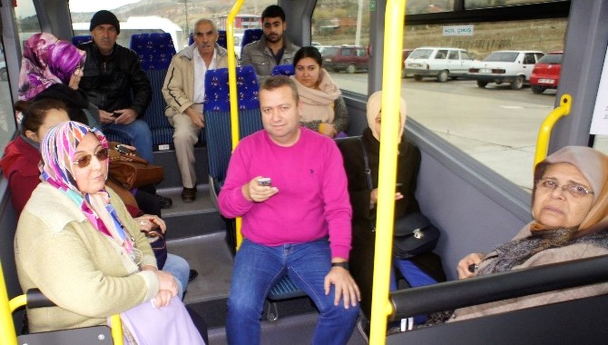 Alaşehir\'de Minibüslerde İnternet Dönemi