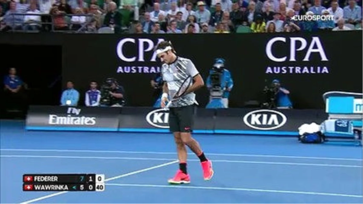 Avustralya Açık: Roger Federer - Stanislas Wawrinka (Özet)