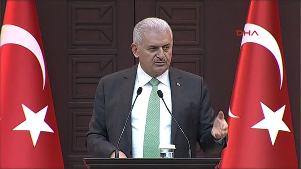Başbakan Yıldırım; Atatürk\'ün Partisine Ülkeyi Bölenlerle Kol Kola Girmek Yakışır mı 5