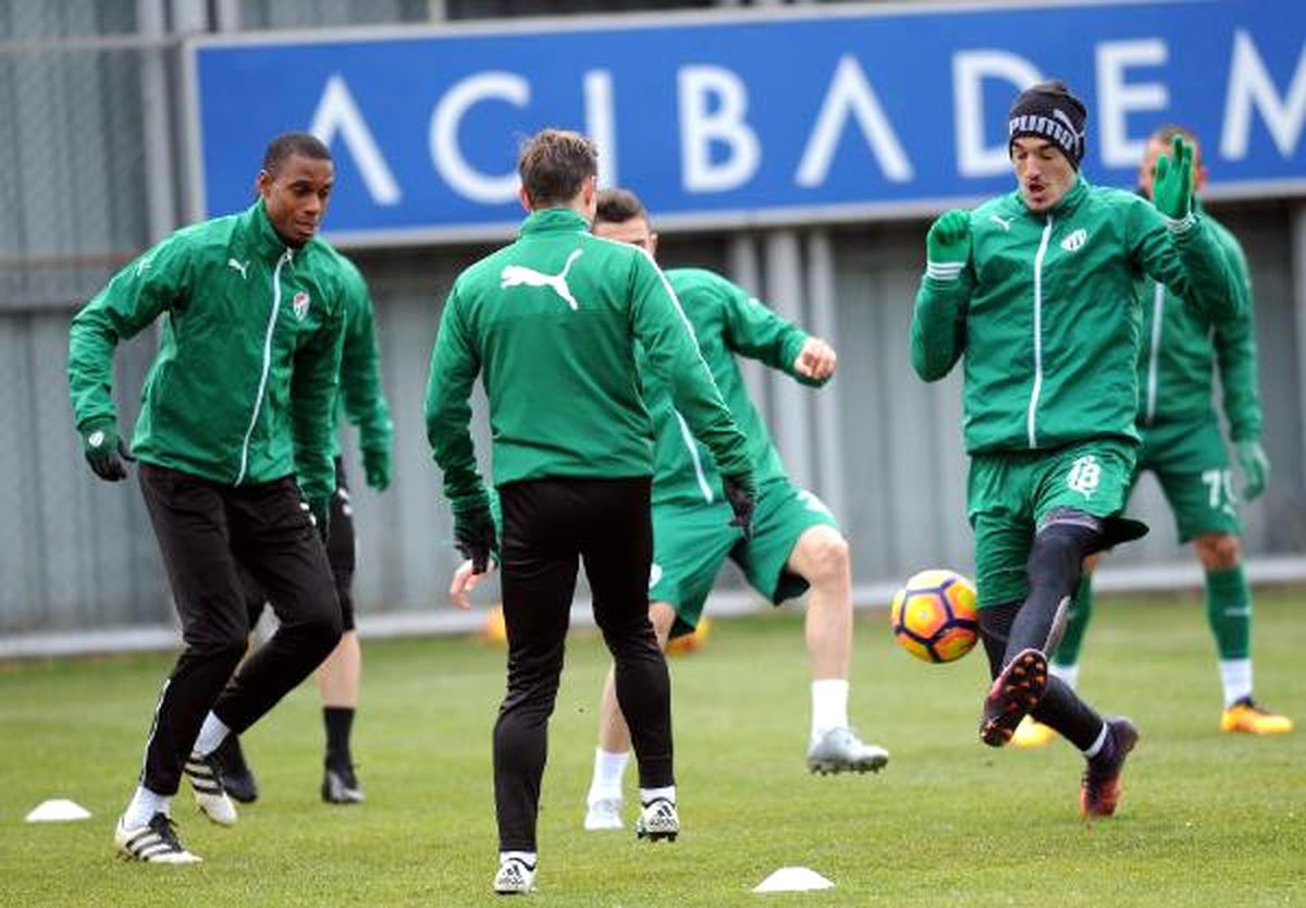 Bursaspor\'da Taktik Çalışma