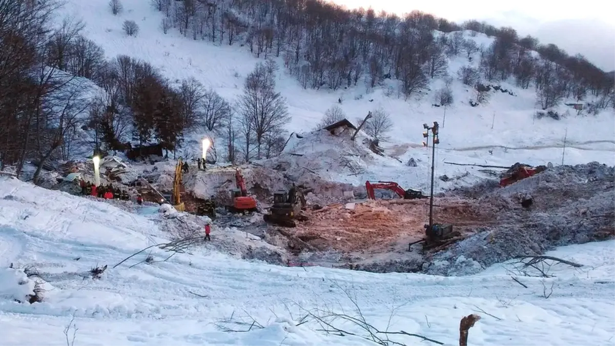 Çığ Altında Kalan Otelde Bilanço: 29 Ölü