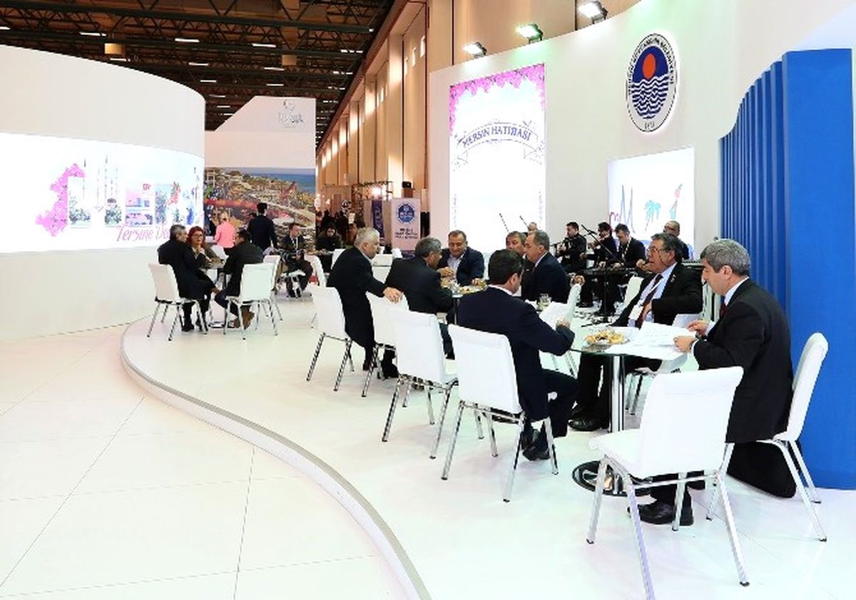 Emıtt 2017\'de Mersin Büyükşehir Belediyesi Standına Yoğun İlgi