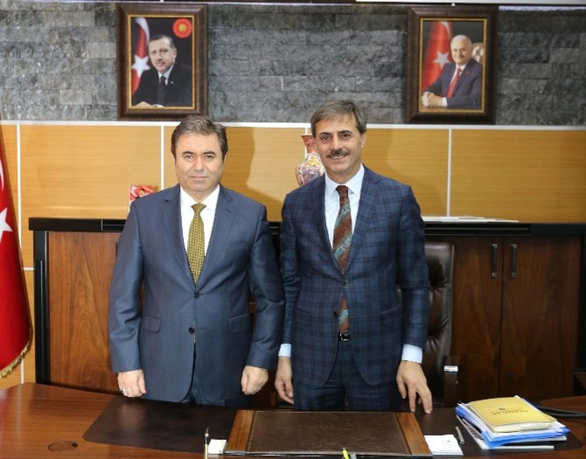 Emniyet Müdüründen Başkan Alemda\'a Ziyaret