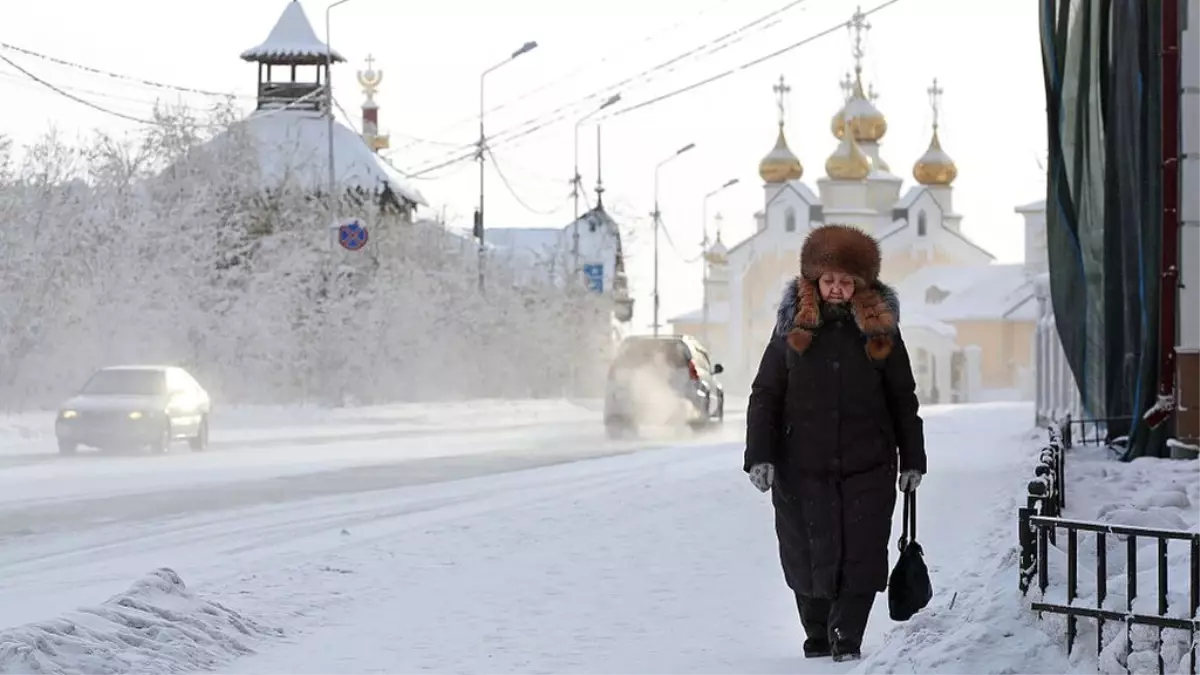 Fotoğraflarla: Dünyanın En Soğuk Şehri Yakutsk\'ta Yaşam