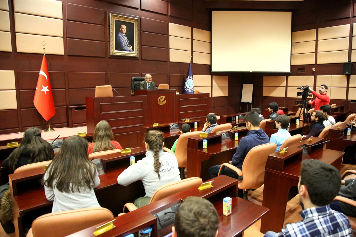 Geleceğin Havacıları Büyükerşen\'i Ziyaret Etti