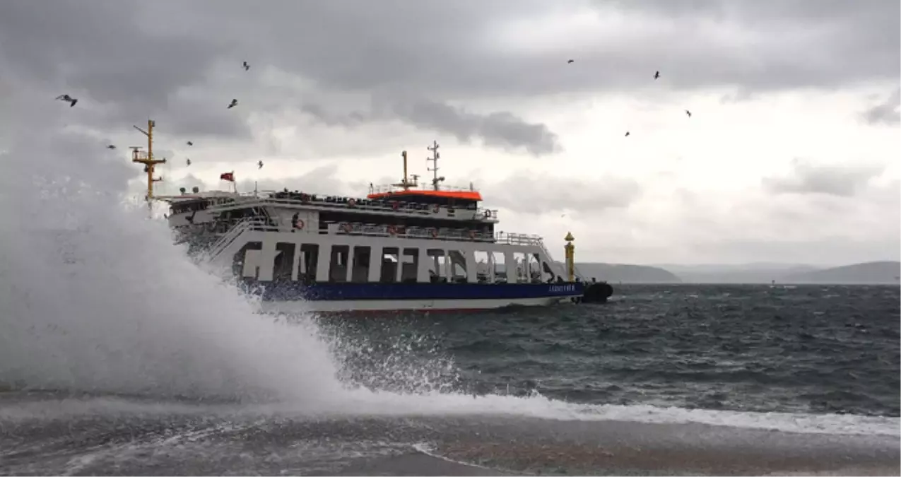 Olumsuz Hava Koşulları Nedeniyle İDO ve BUDO Seferleri İptal Edildi