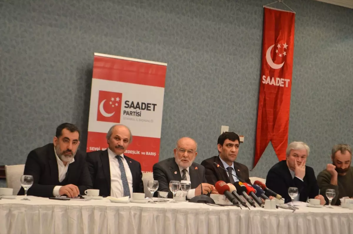 Saadet Partisi Genel Başkanı Karamollaoğlu Açıklaması