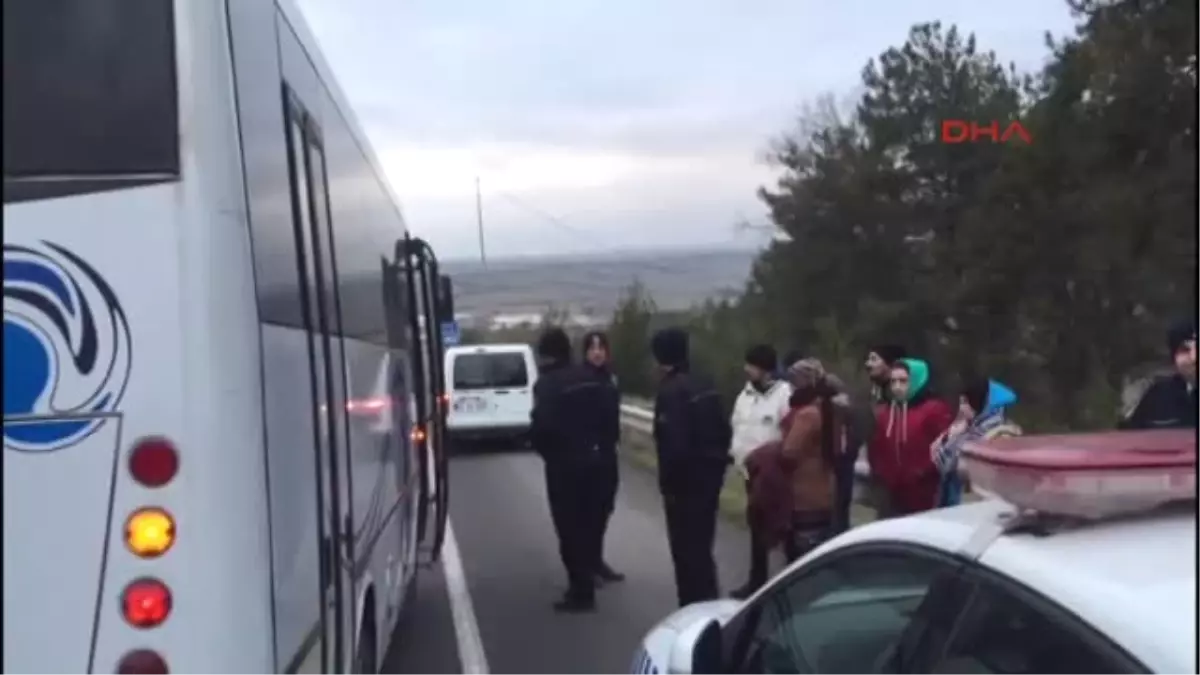 Tekirdağ Polisi Görünce Suriyelileri Bırakıp Kaçtı