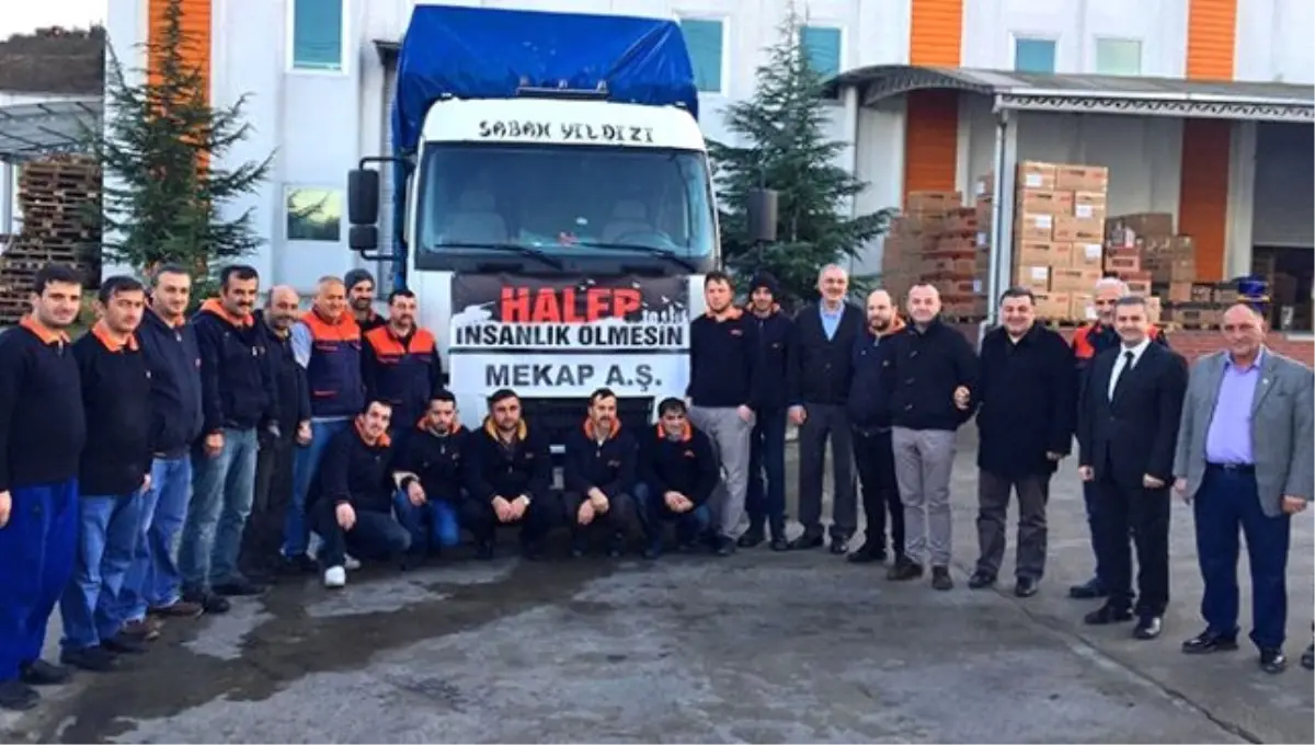 Trabzon\'dan Halep\'e Yardım