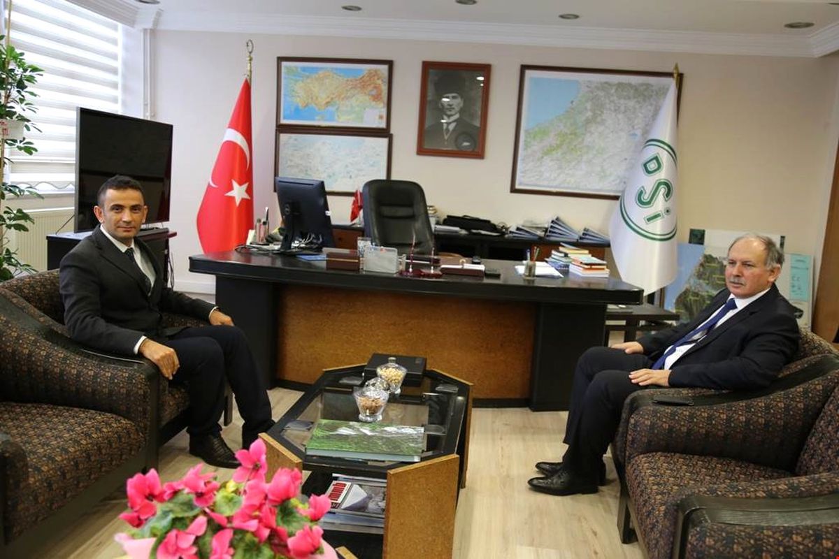 Vali Doğanay\'dan DSİ Bölge Müdürlüğüne Ziyaret