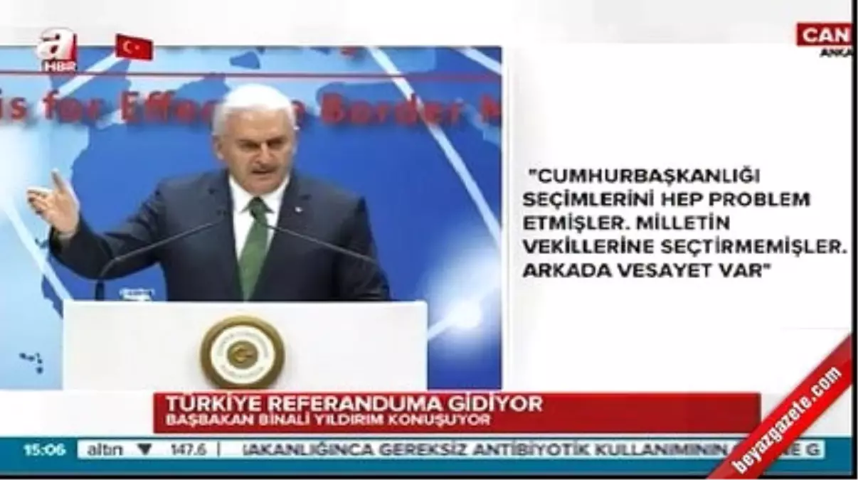 Başbakan Yıldırım, Dünya Gümrük Günü\'nde Konuştu