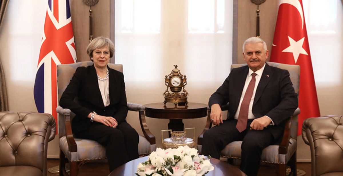 Başbakan Yıldırım, İngiliz Mevkidaşı May\'le Görüştü (2)