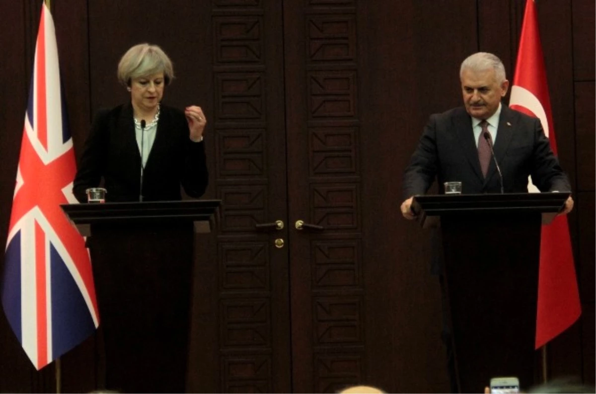 Başbakan Yıldırım-İngiltere Başbakanı May Ortak Basın Toplantısı