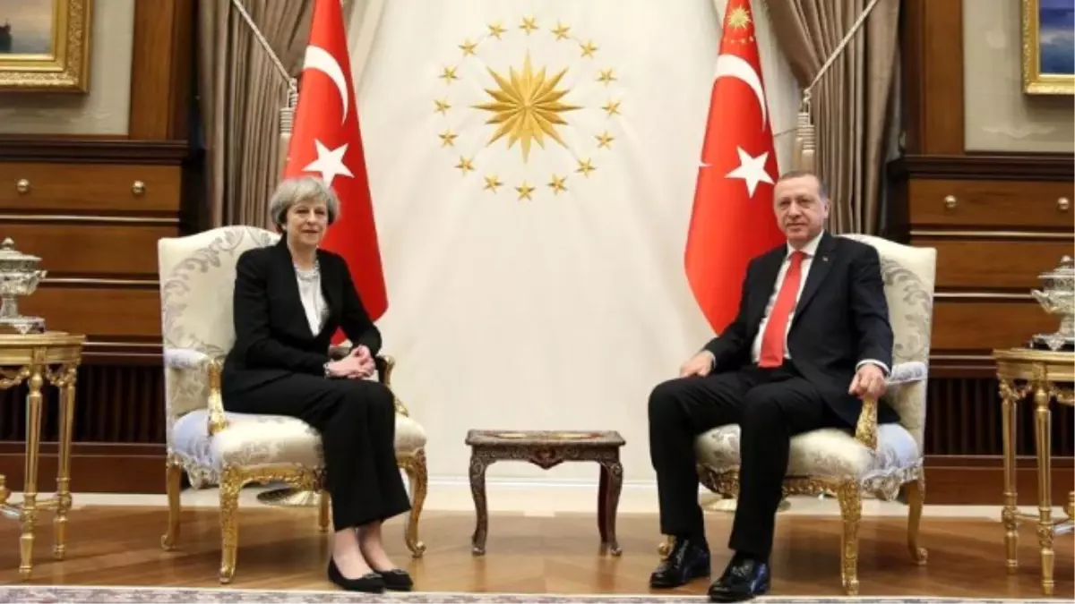 Erdoğan, Theresa May\'i Kabul Etti