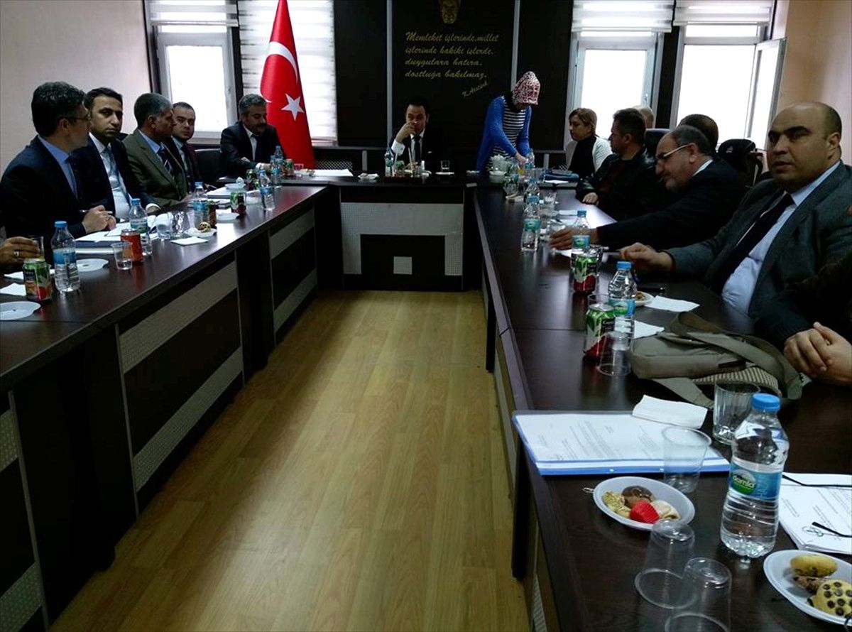Ergani\'de "Hayat Boyu Öğrenme Proje" Toplantısı