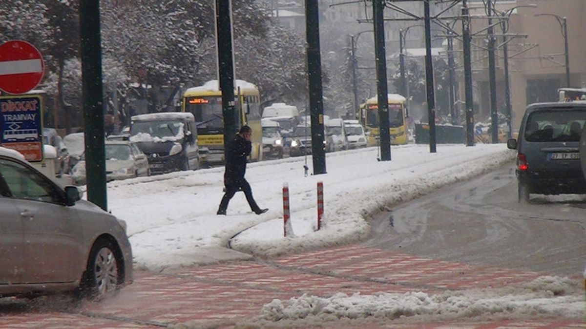 Gaziantep\'te Kar Yağışı
