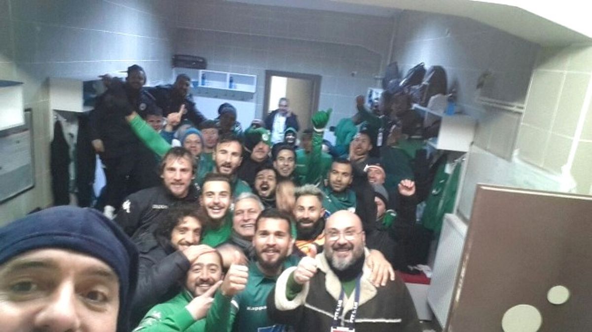 Giresunspor\'da Galibiyet Sevinci